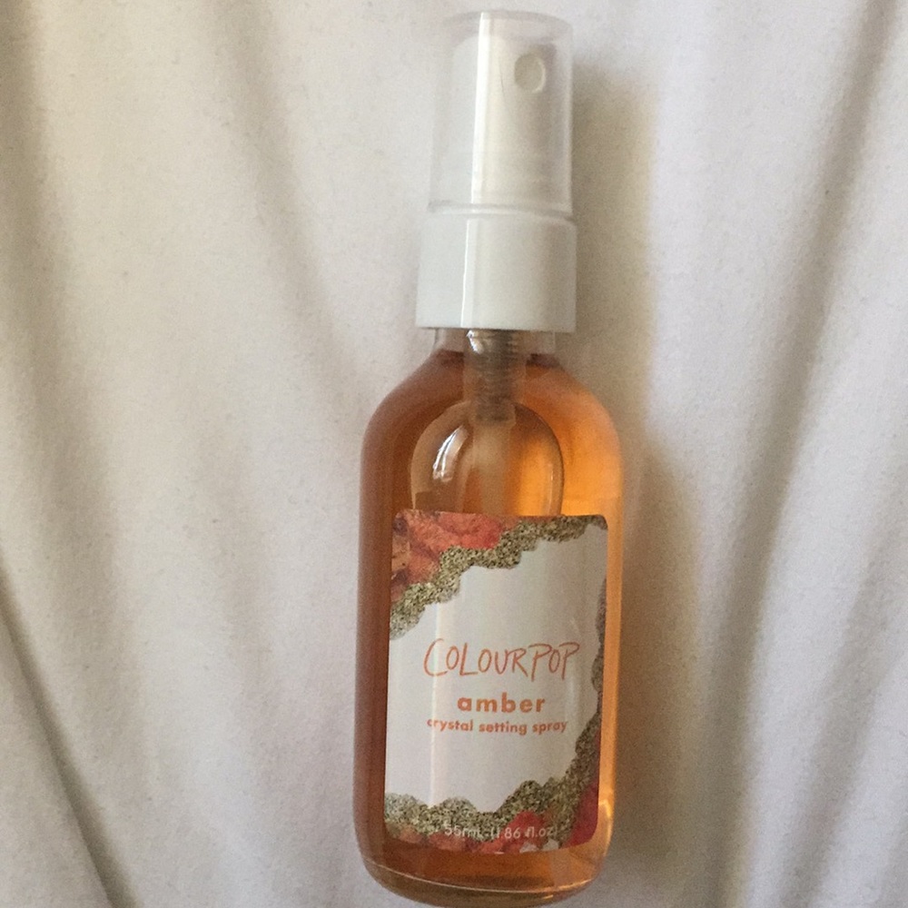 Colourpop Amber crystal setting spray